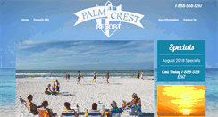 Desktop Screenshot of palmcrest.net